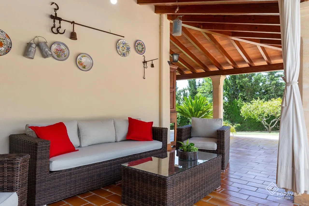Villa Es Pou De Biniamar Selva  Ferienhaus